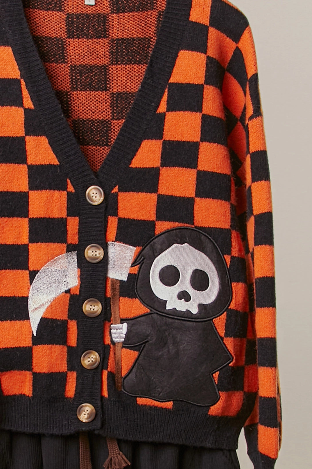 The Reaper Patch Cardigan