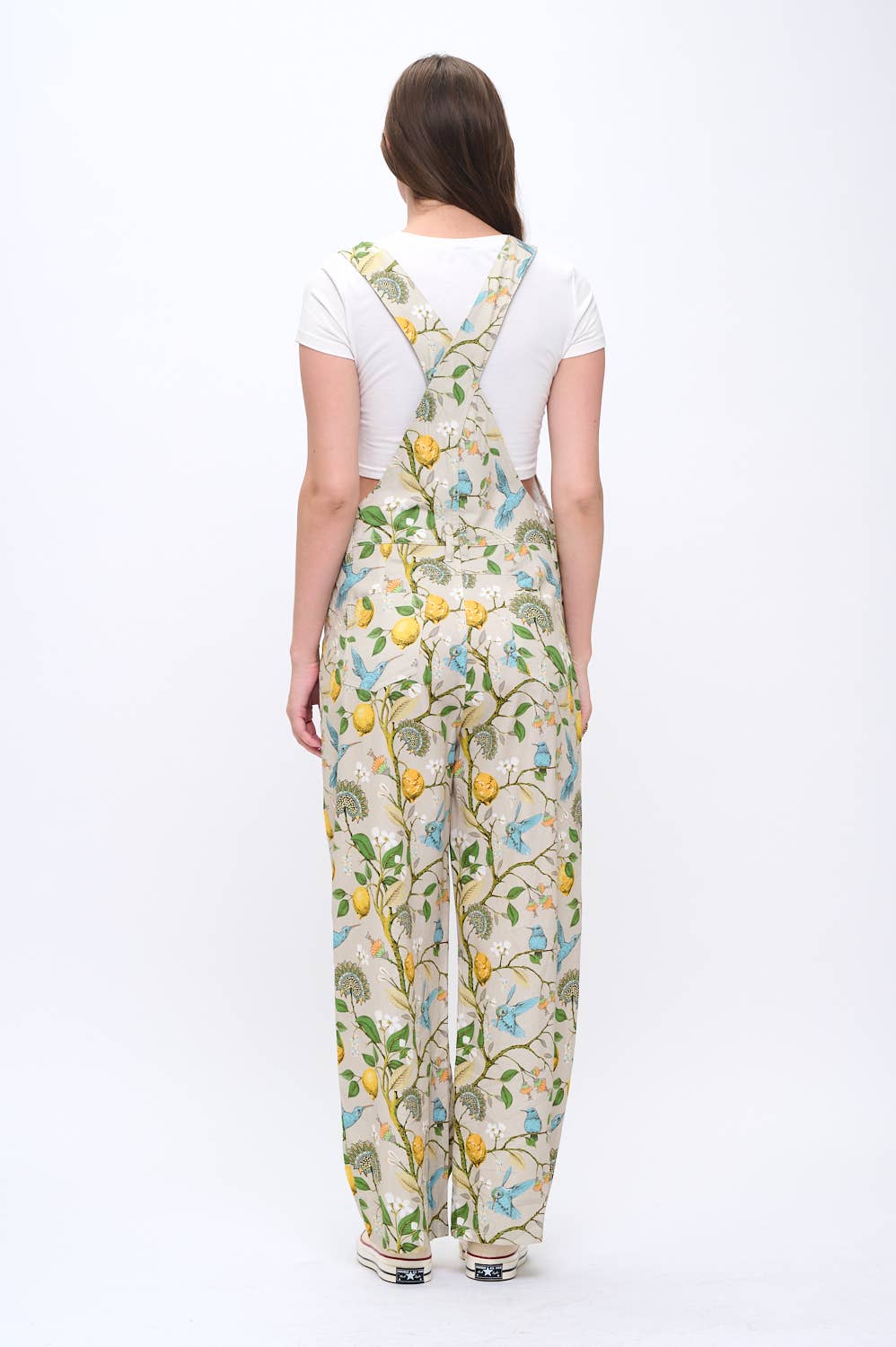 Lemons & Hummingbird Overalls