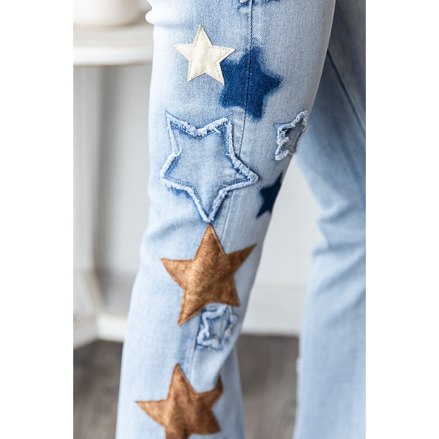 Starry Patch Jeans