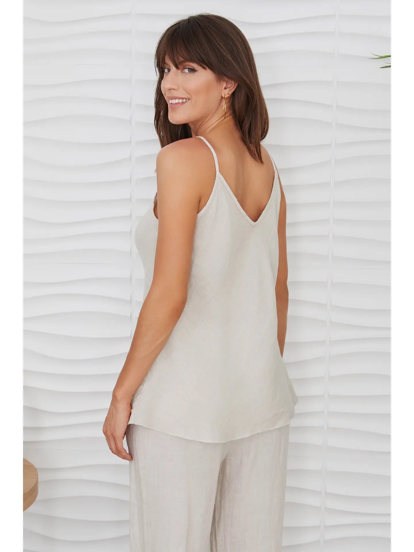 Lotus Linen Cami