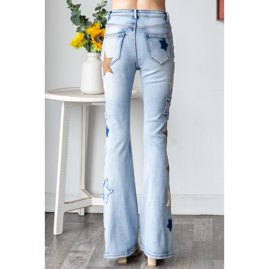 Starry Patch Jeans