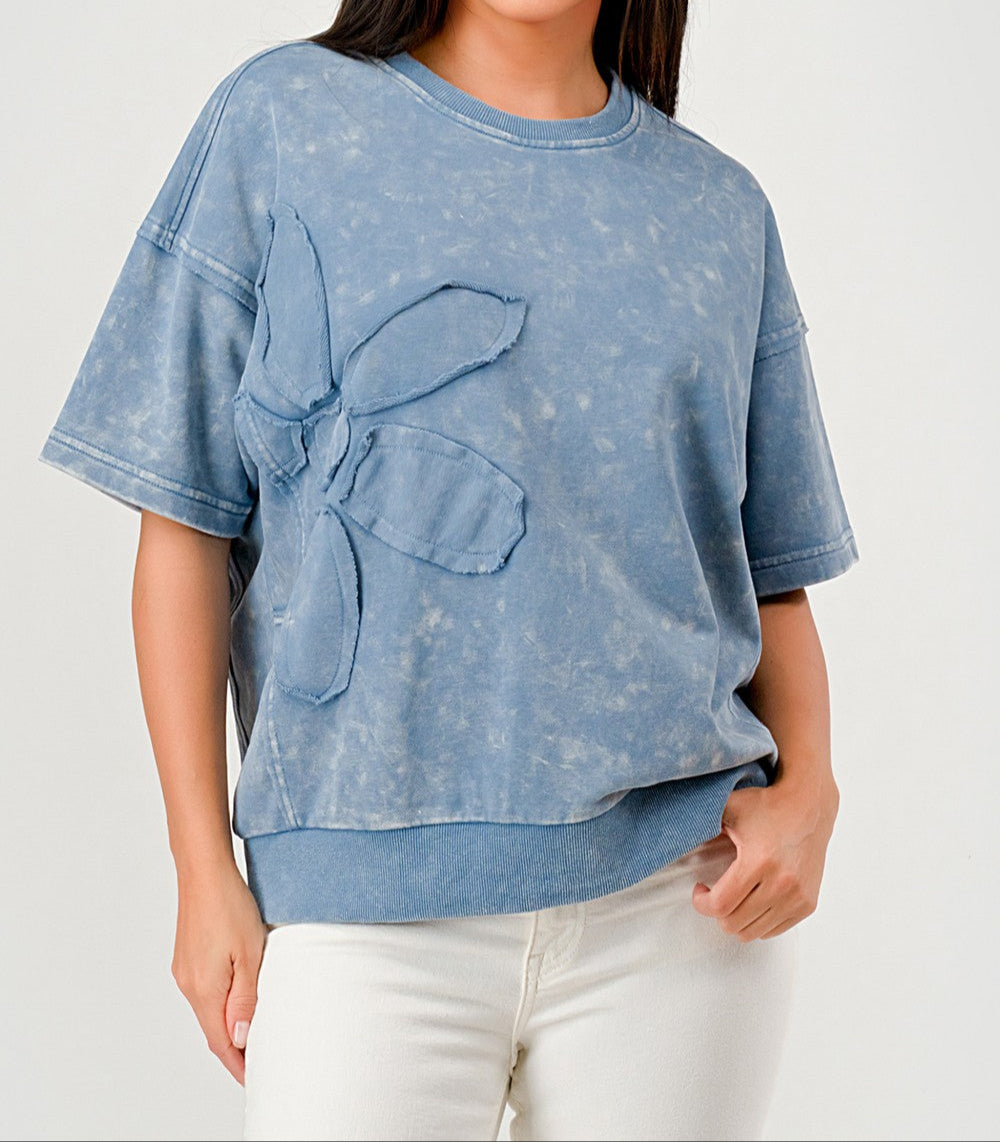 Spring Blues Top