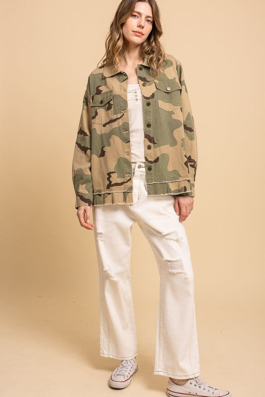 Peace Patch Camo Jacket