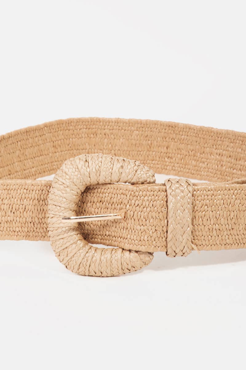 Braided Elastic Fashion Belt
