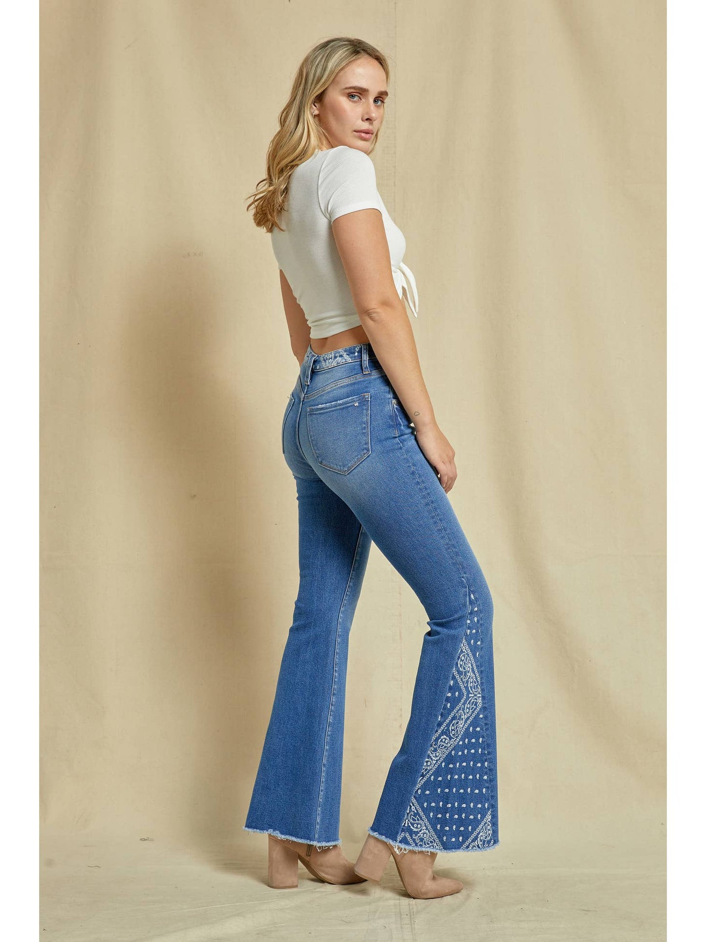 Bandana Flare jeans