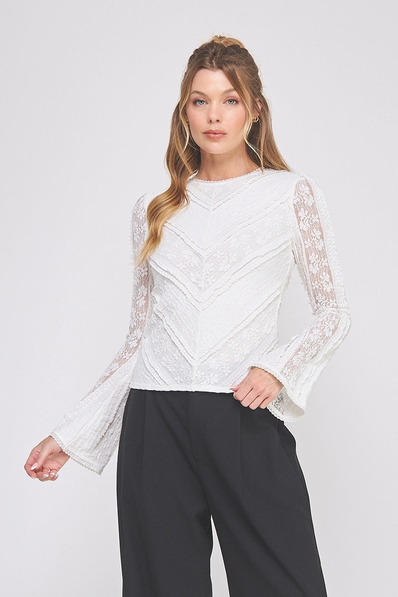 Lace Whisper Top