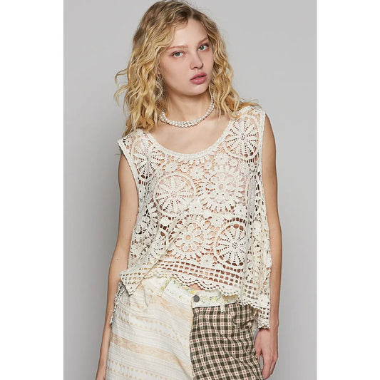 Sahara Breeze Crochet Top