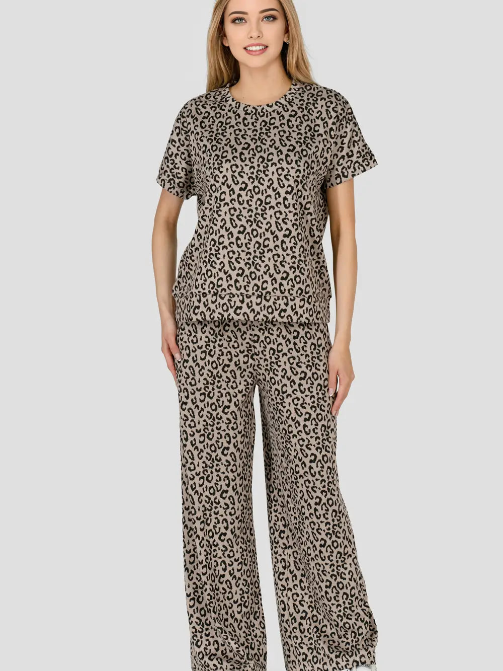 Fearless Leopard Lounge Set