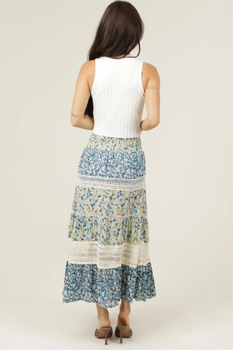 Patchwork Boho Skirt