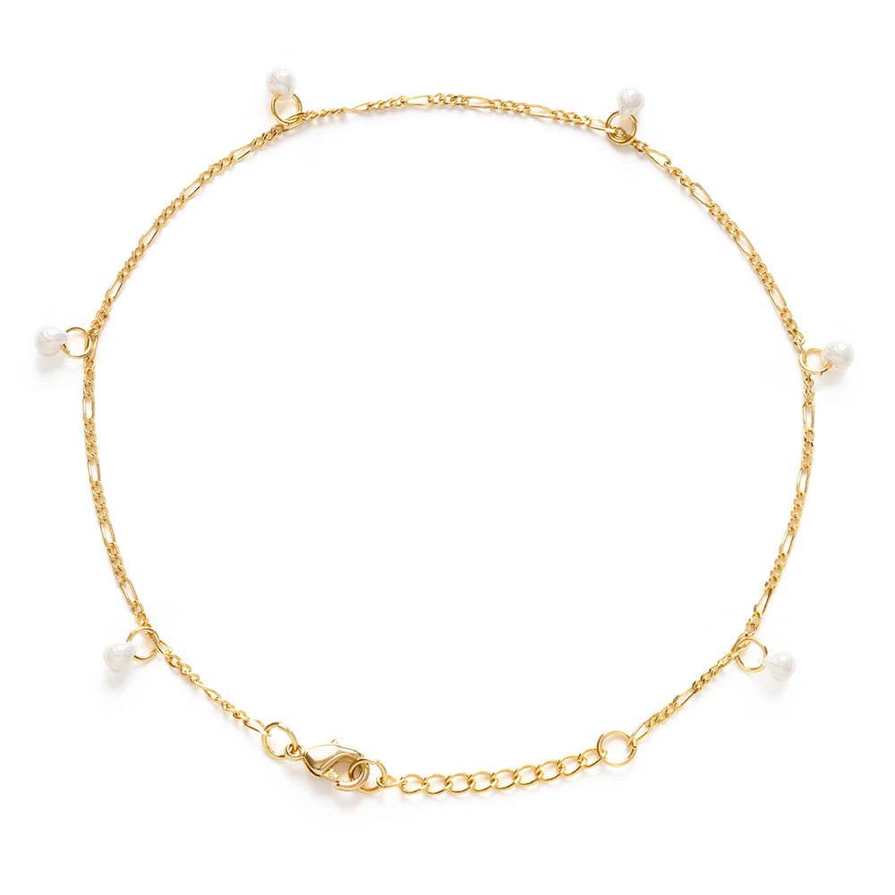 Japanese Drop Bead Anklet