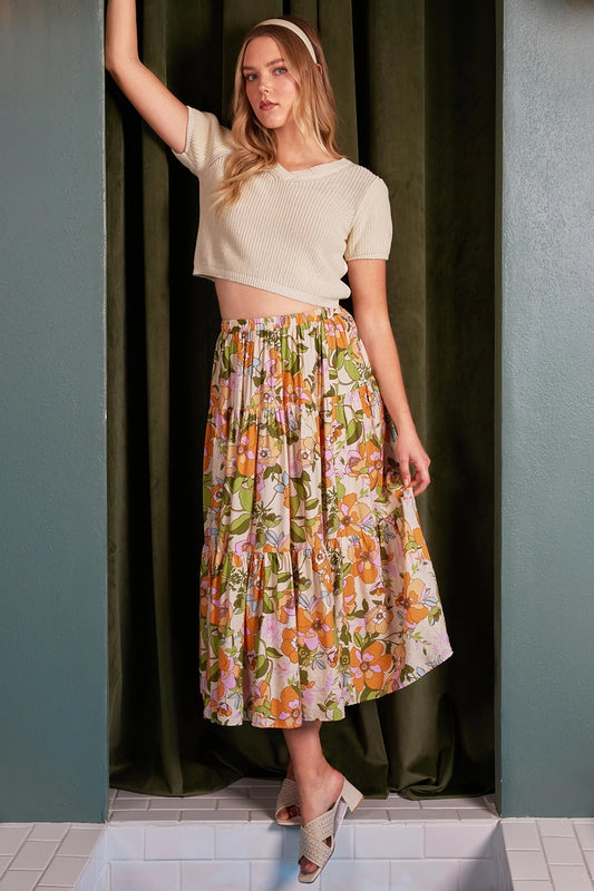 Golden Groove Skirt