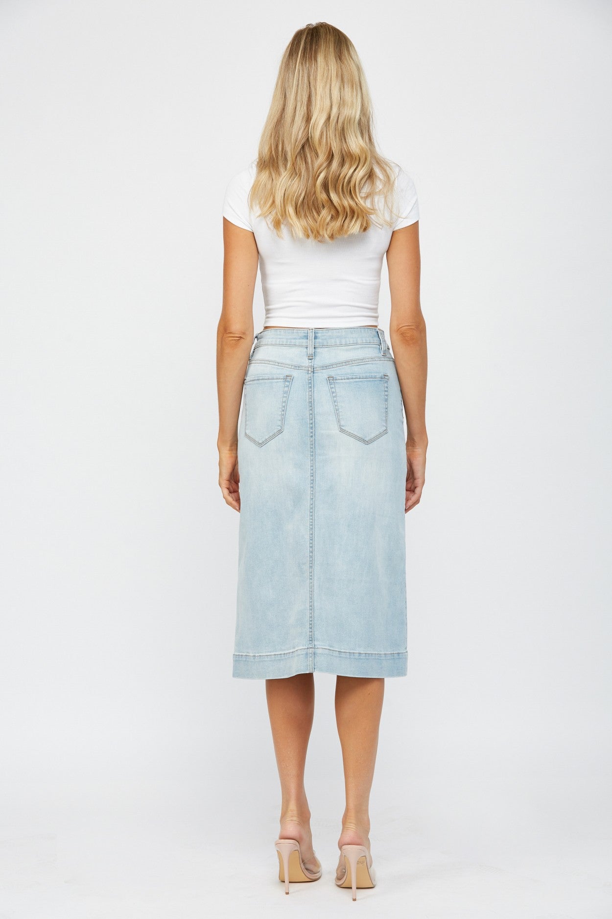 The Pelagios Denim Skirt