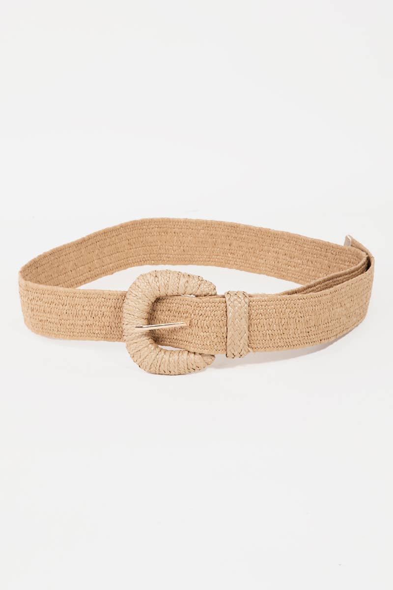 Braided Elastic Fashion Belt