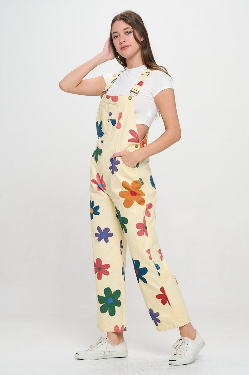 Wild Daisies Overalls