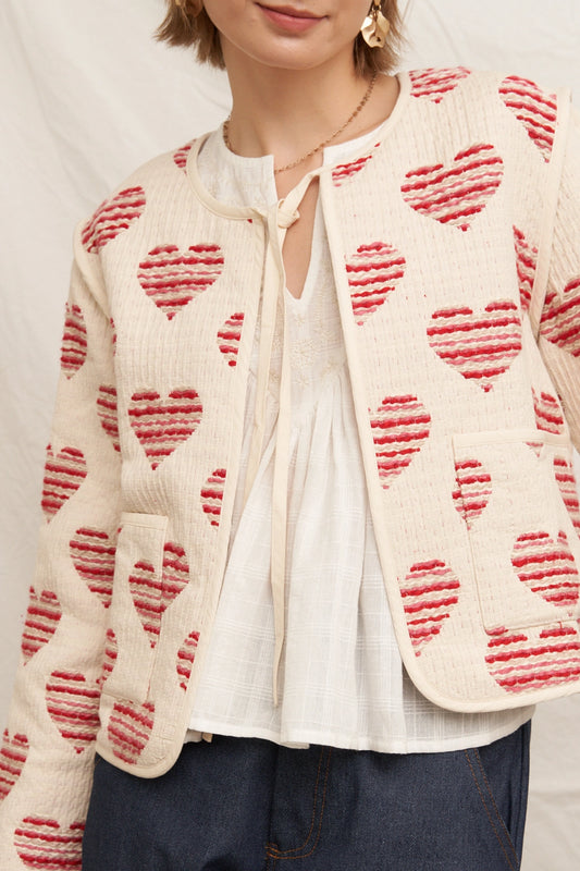 Heart On My Sleeve Jacket