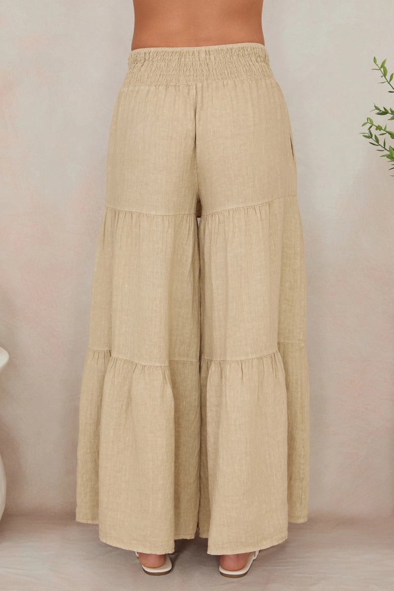 Gypsy Tiered Palazzo Pants