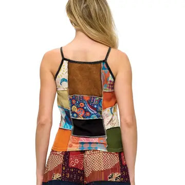 Patchwork Double Sided Tank