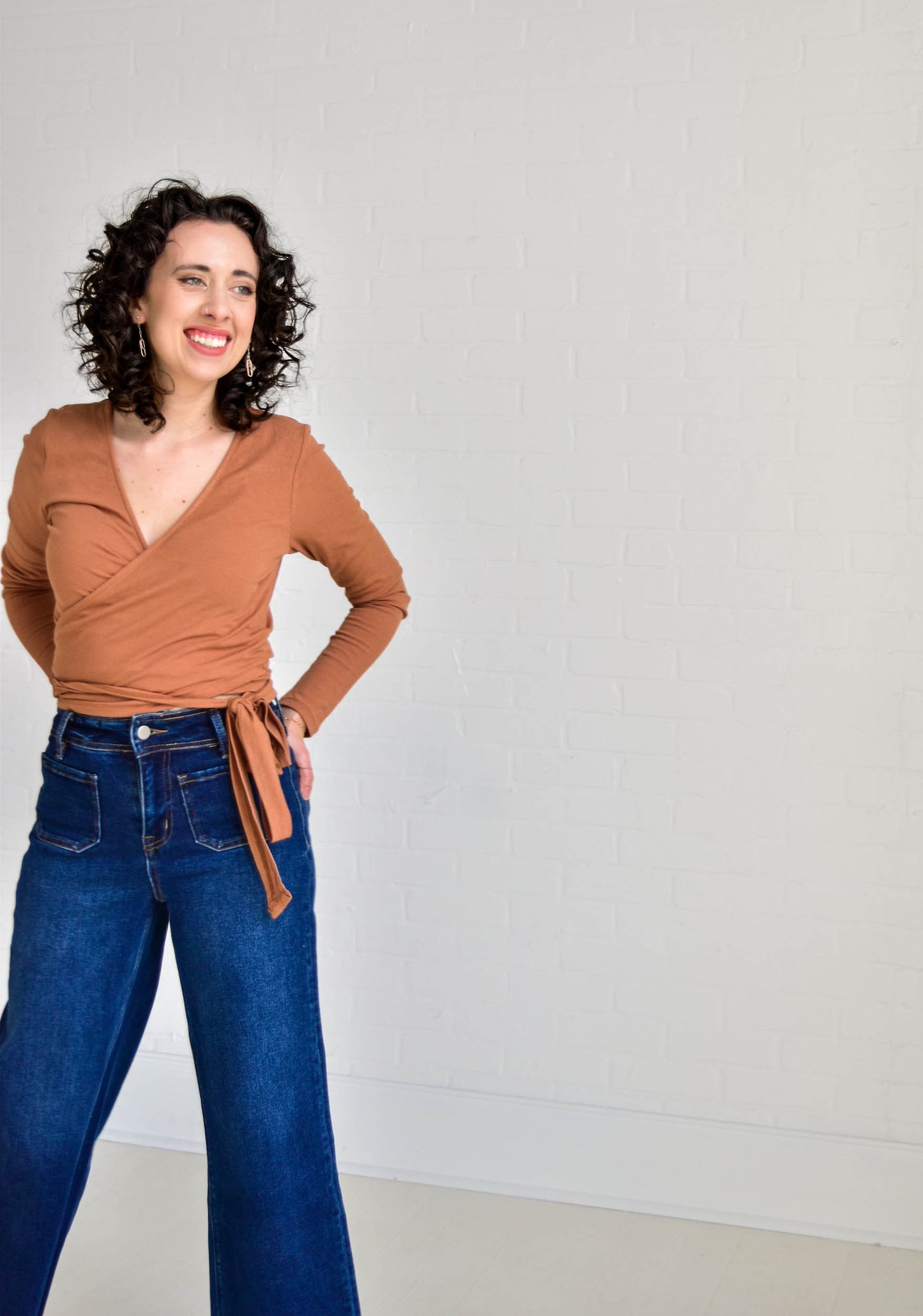 OLIVIA SUPER HIGH RISE WIDE CROP