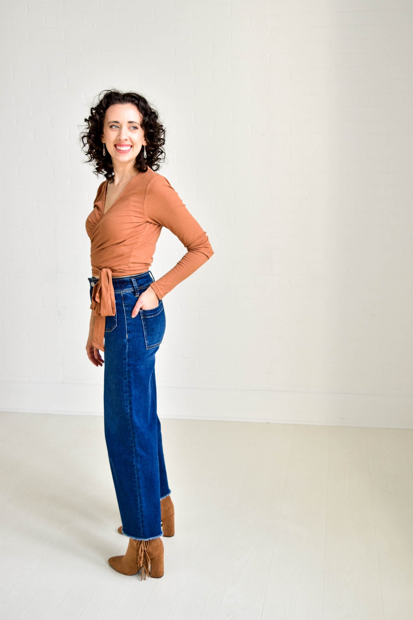 OLIVIA SUPER HIGH RISE WIDE CROP