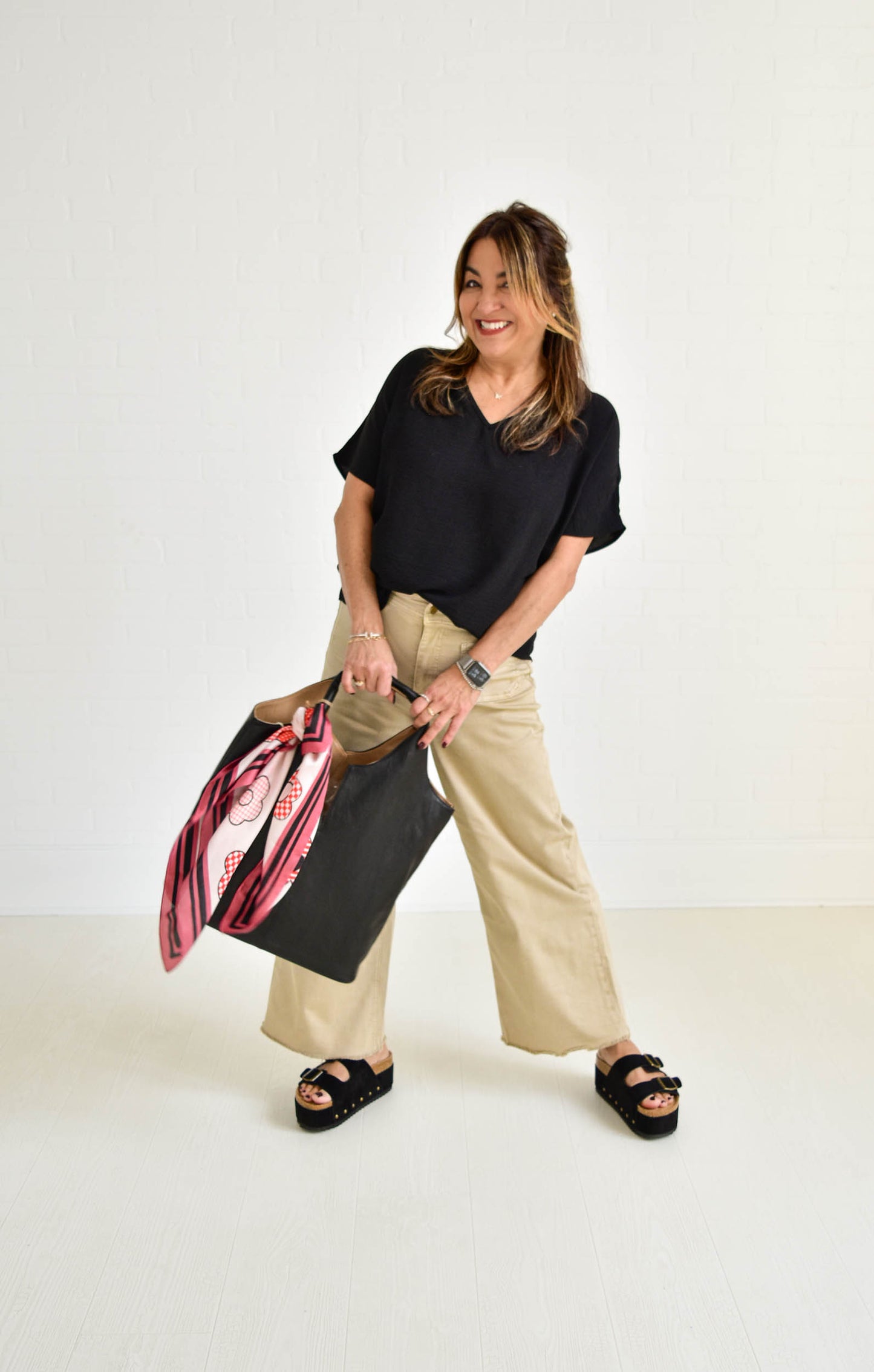 Flower Power Large Silk Scarf