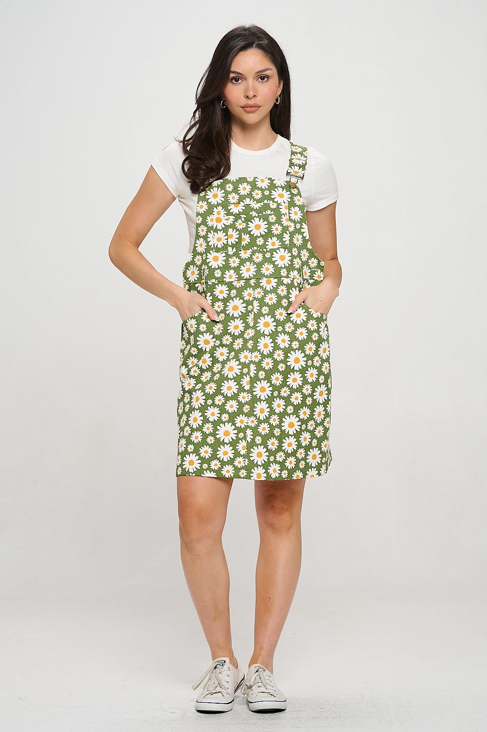 Daisy Blooms Overall Dress