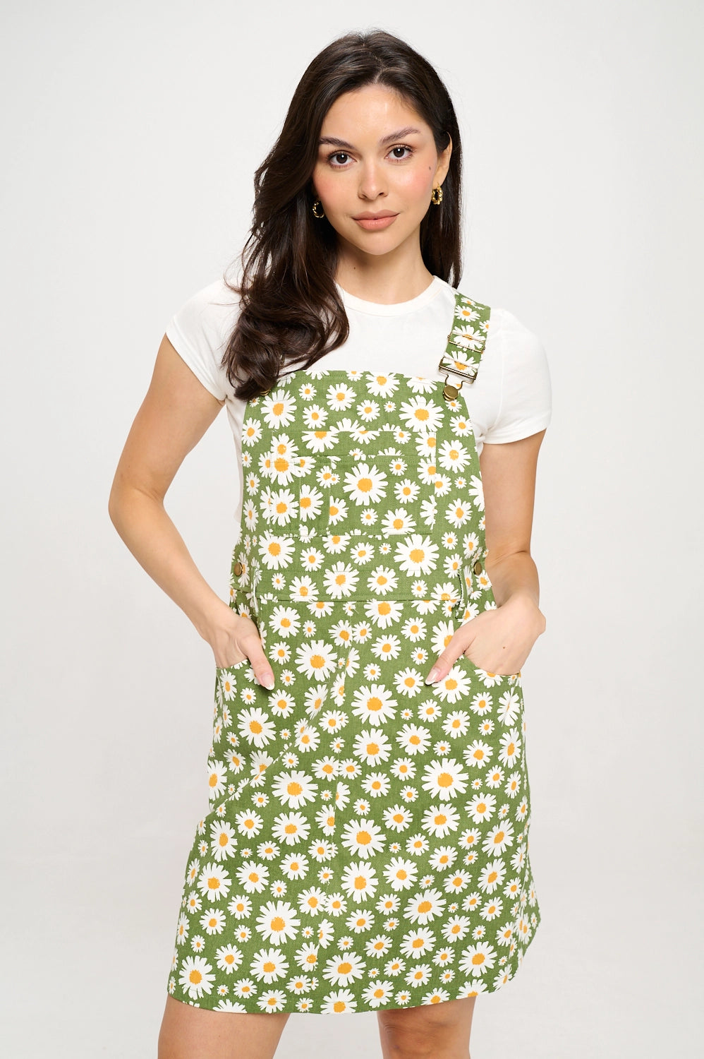 Daisy Blooms Overall Dress