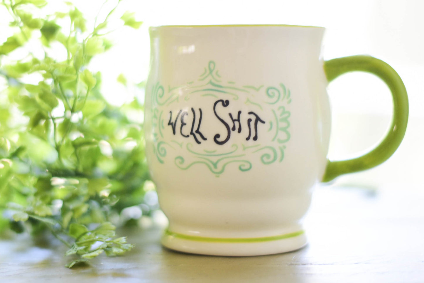 snarky mug, sassy mug, funny mug, well shit