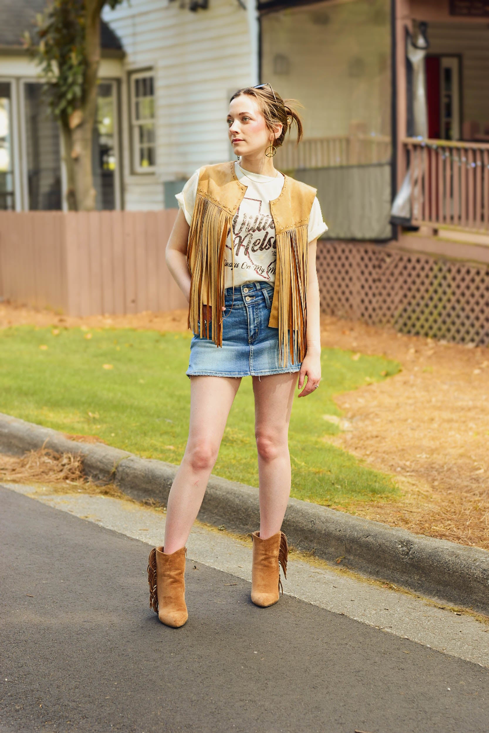 I Dare You Fringe Vest – Two Funky Hippies Boutique