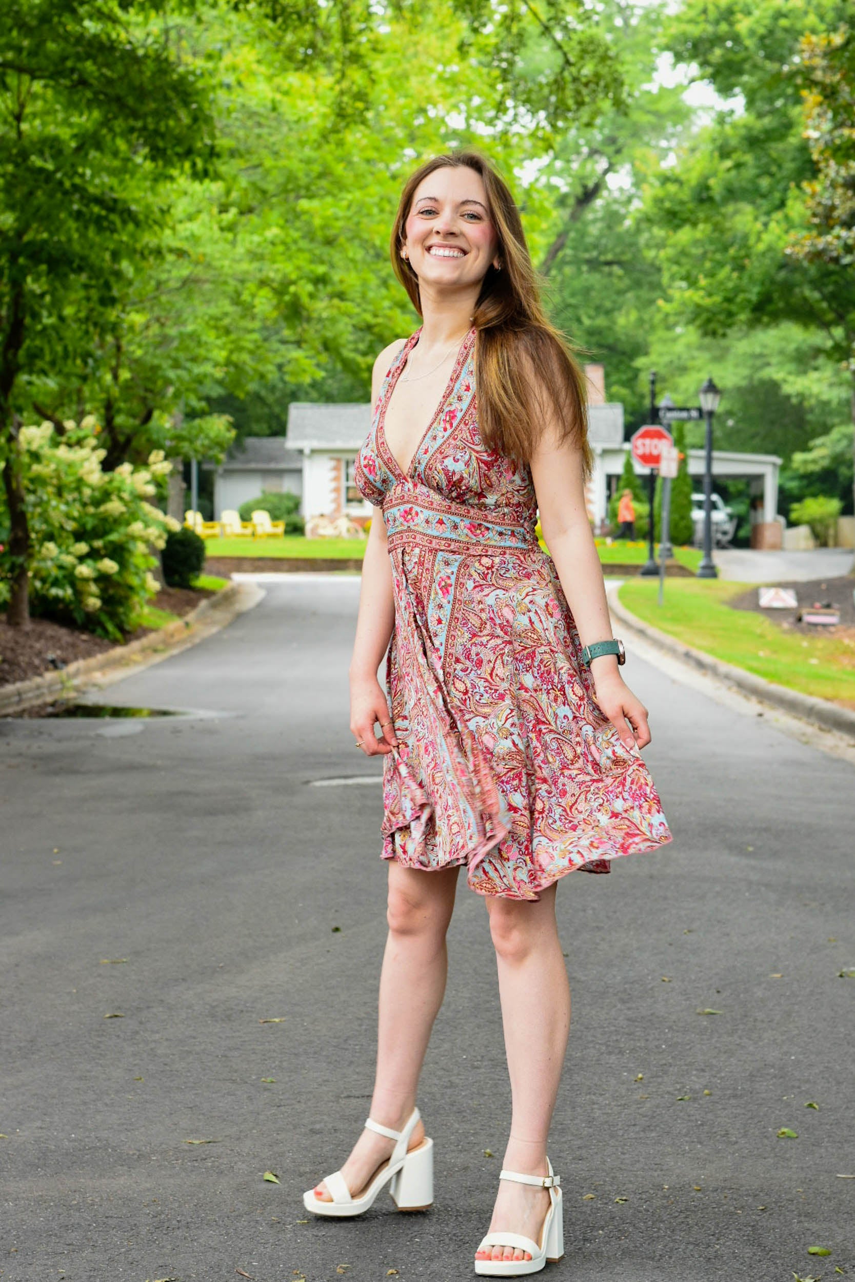 Cienna, resort wear, beach dress, summer fashion, boho chic, boho fashion, halter dress, short halter dress