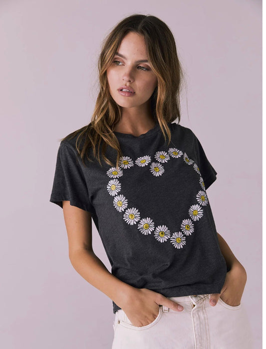 Daisy Heart Tee