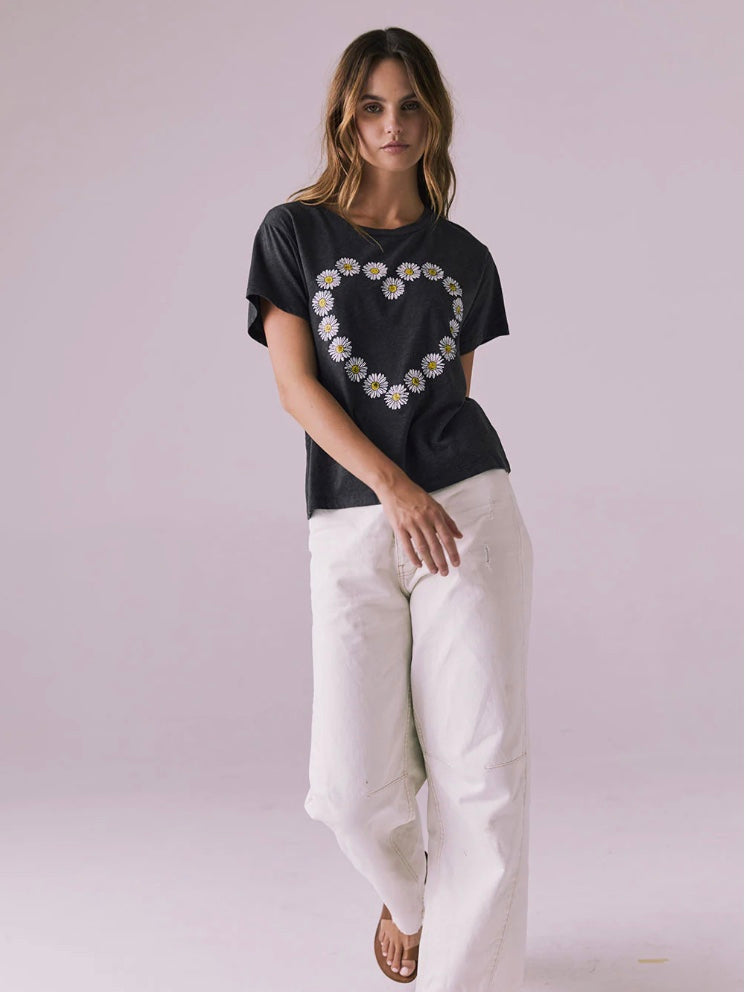 Daisy Heart Tee