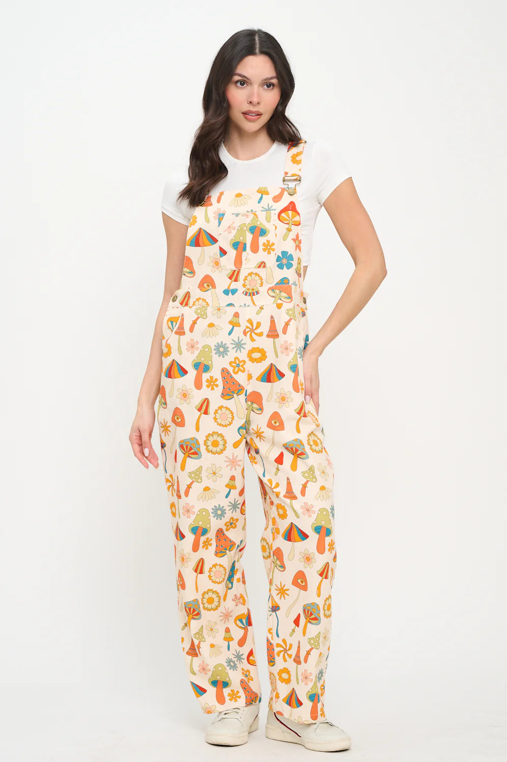 Groovy Mushroom Overalls