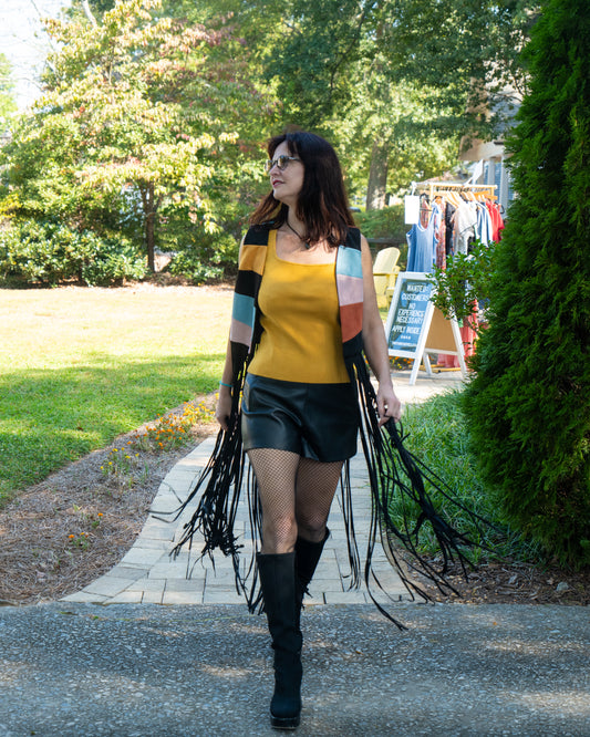 Stevie Fringe Vest