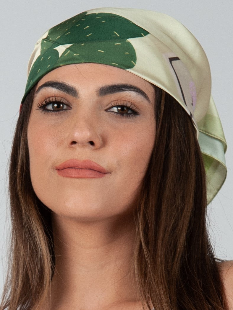 Looking Sharp Cactus Scarf