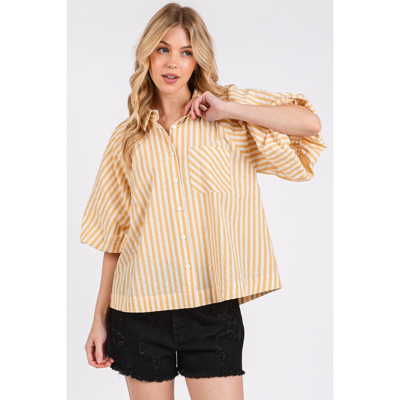 Striped Horizon Top
