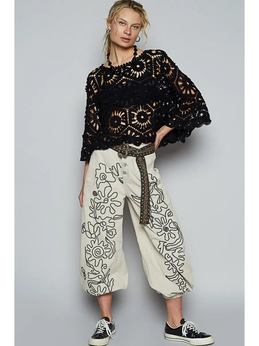 Gypsy Rose Crochet Top