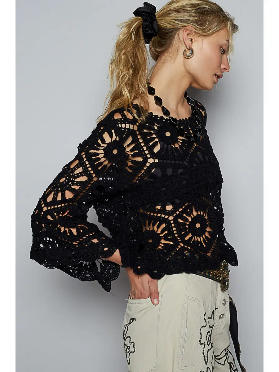 Gypsy Rose Crochet Top