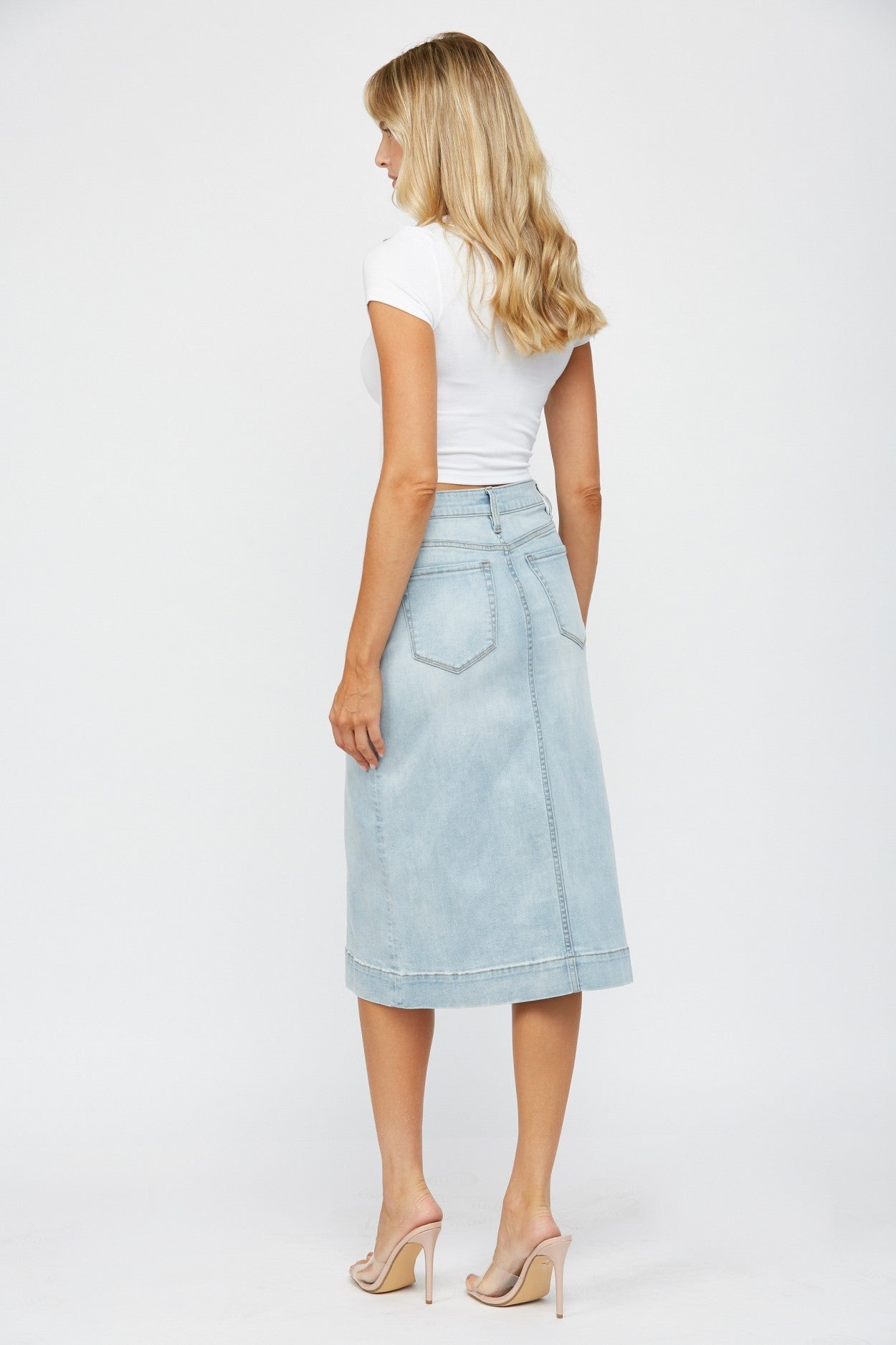 The Pelagios Denim Skirt