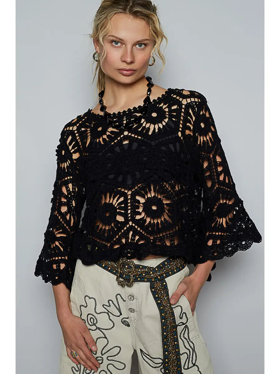 Gypsy Rose Crochet Top