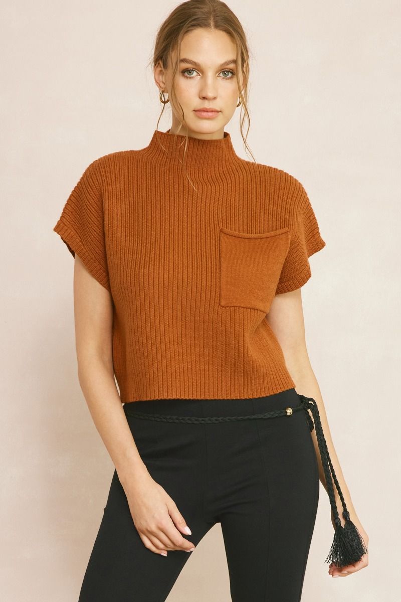Out Of Pocket Knit Top