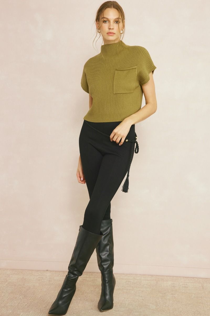 Out Of Pocket Knit Top