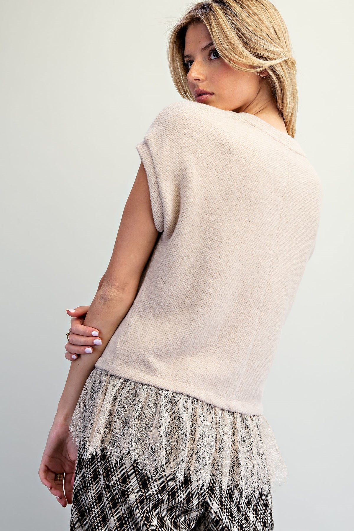 A Little Lace Top