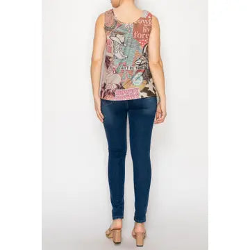 Cowboy Can't Tame Me Tank Top