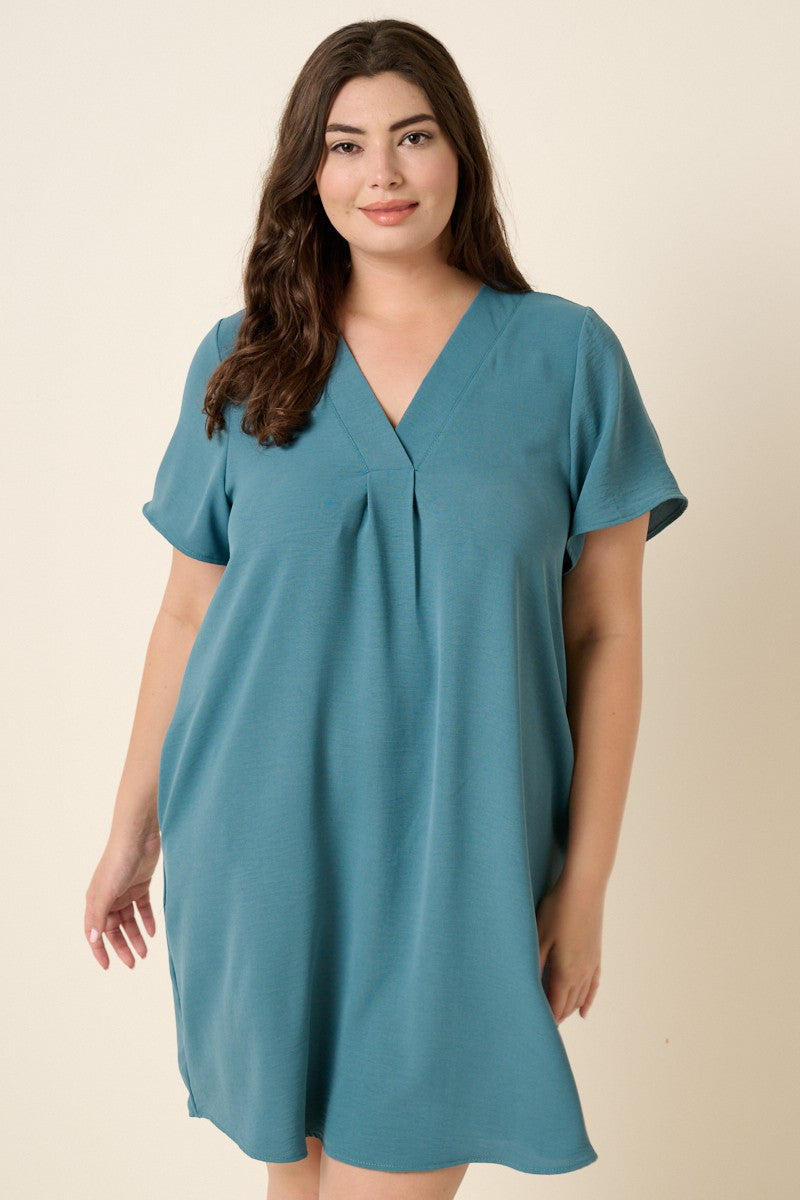 Summer Breeze Mini Dress Plus