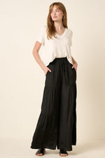 Trapeze wide leg pants