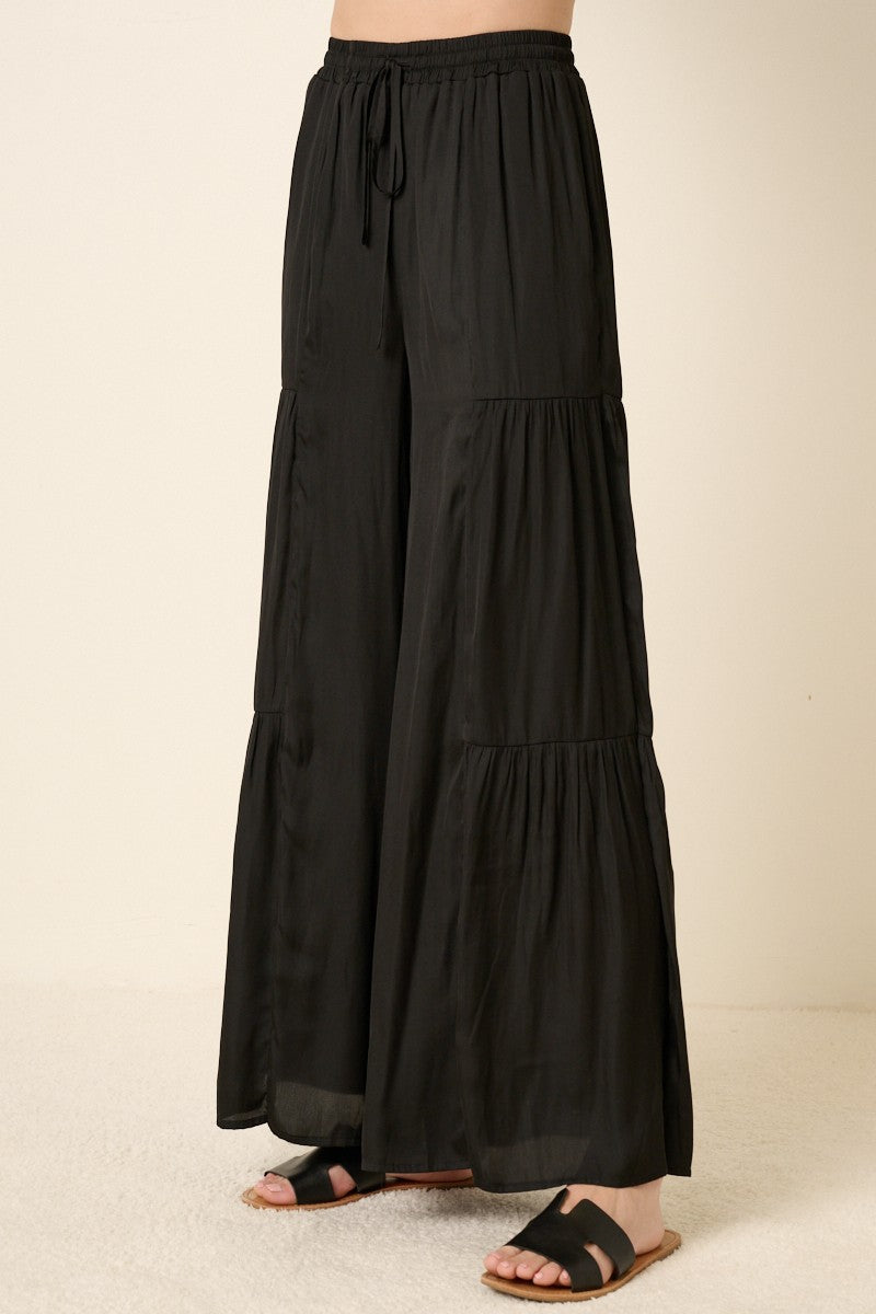 Trapeze wide leg pants