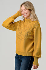 The Aspen Crochet Sweater