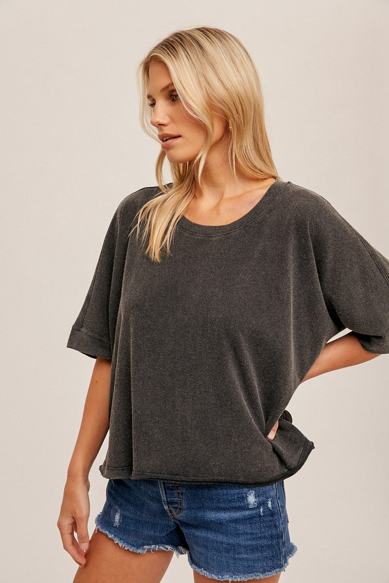 Oversize Crew Neck Tee