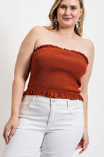 Don't Ruffle My Feathers Tube Top