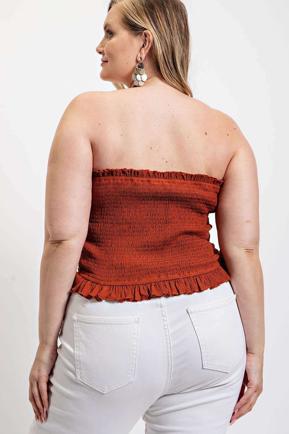 Don't Ruffle My Feathers Tube Top